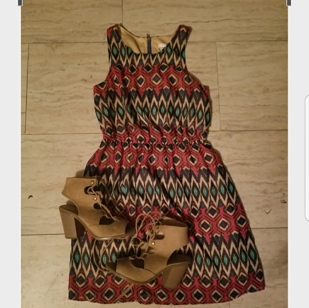 Fun print dress